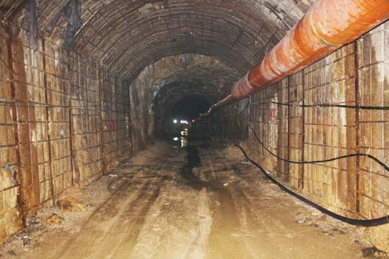Da Dang hydropower tunnel (Photo: SGGP) Da Dang hydropower tunnel (Photo: SGGP)